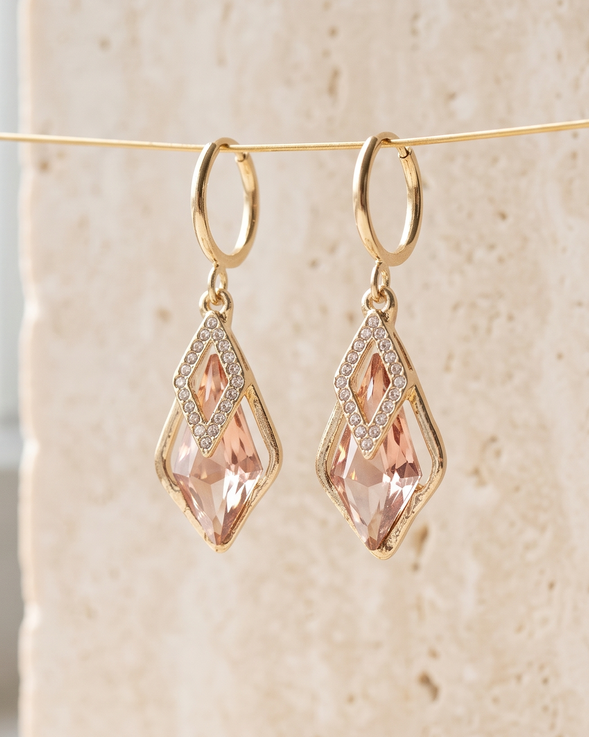 Crystal Drop Earring