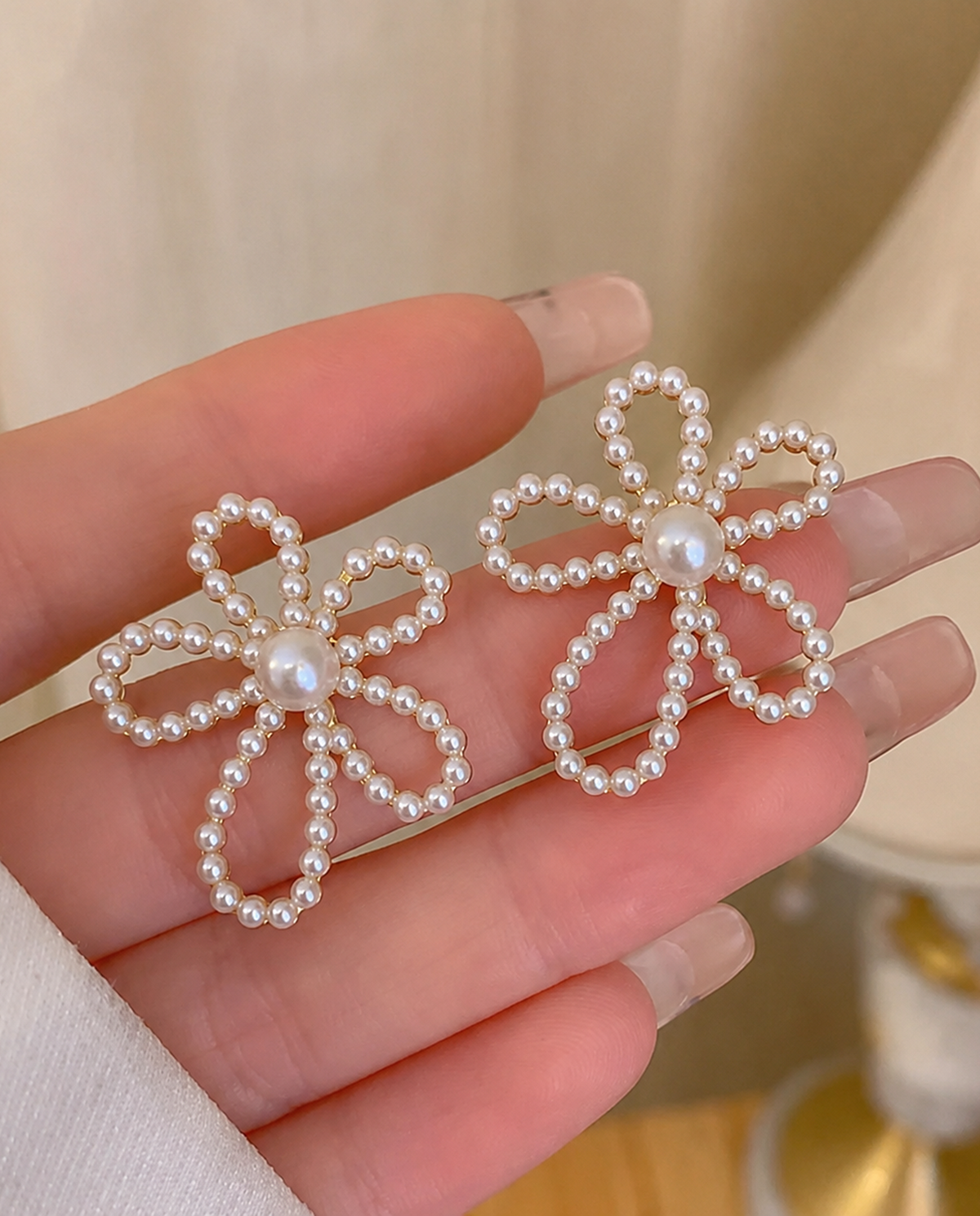 Pearl Bloom Earrings
