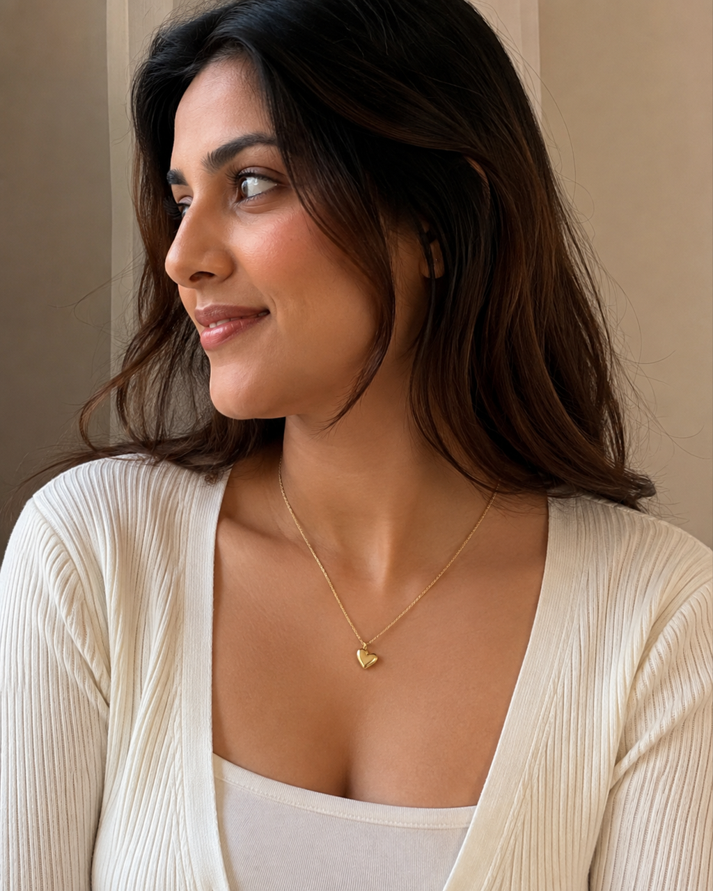 Classic Heart Necklace (Anti Tarnish)