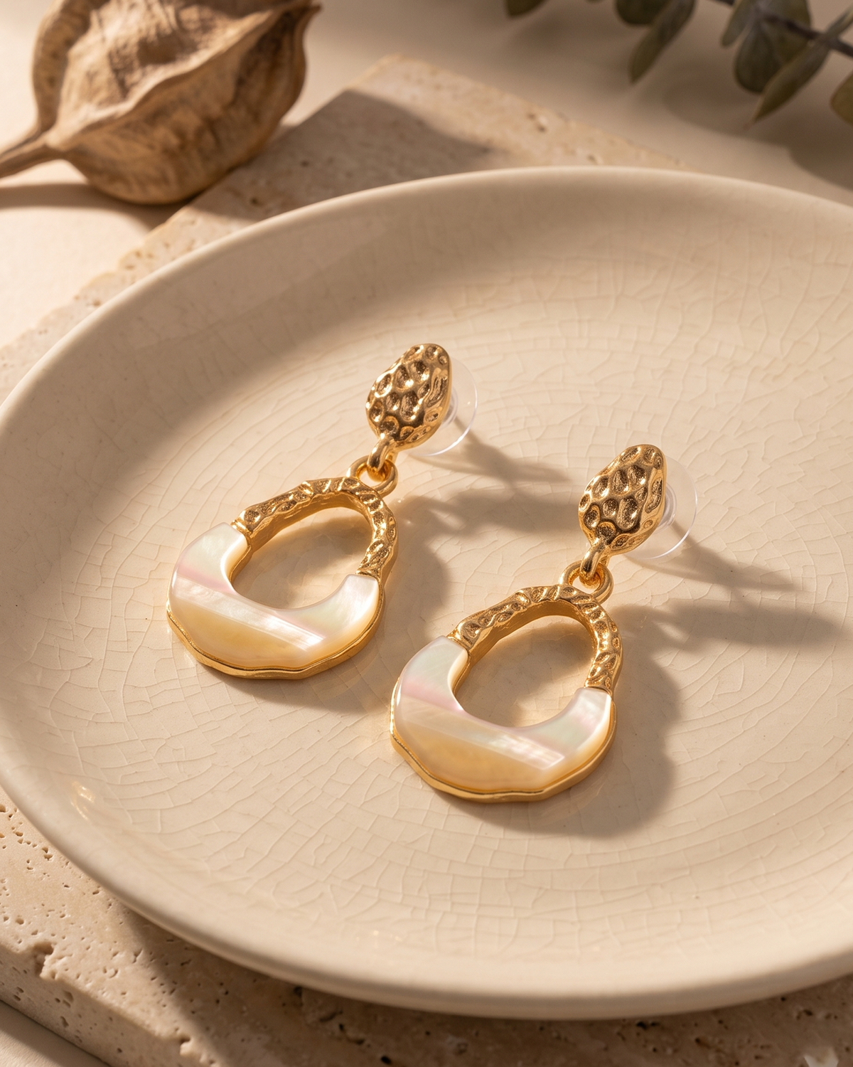 Pearl Arch Earring
