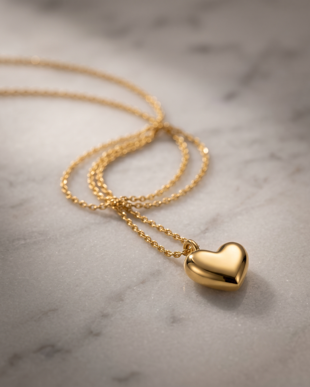 Classic Heart Necklace (Anti Tarnish)