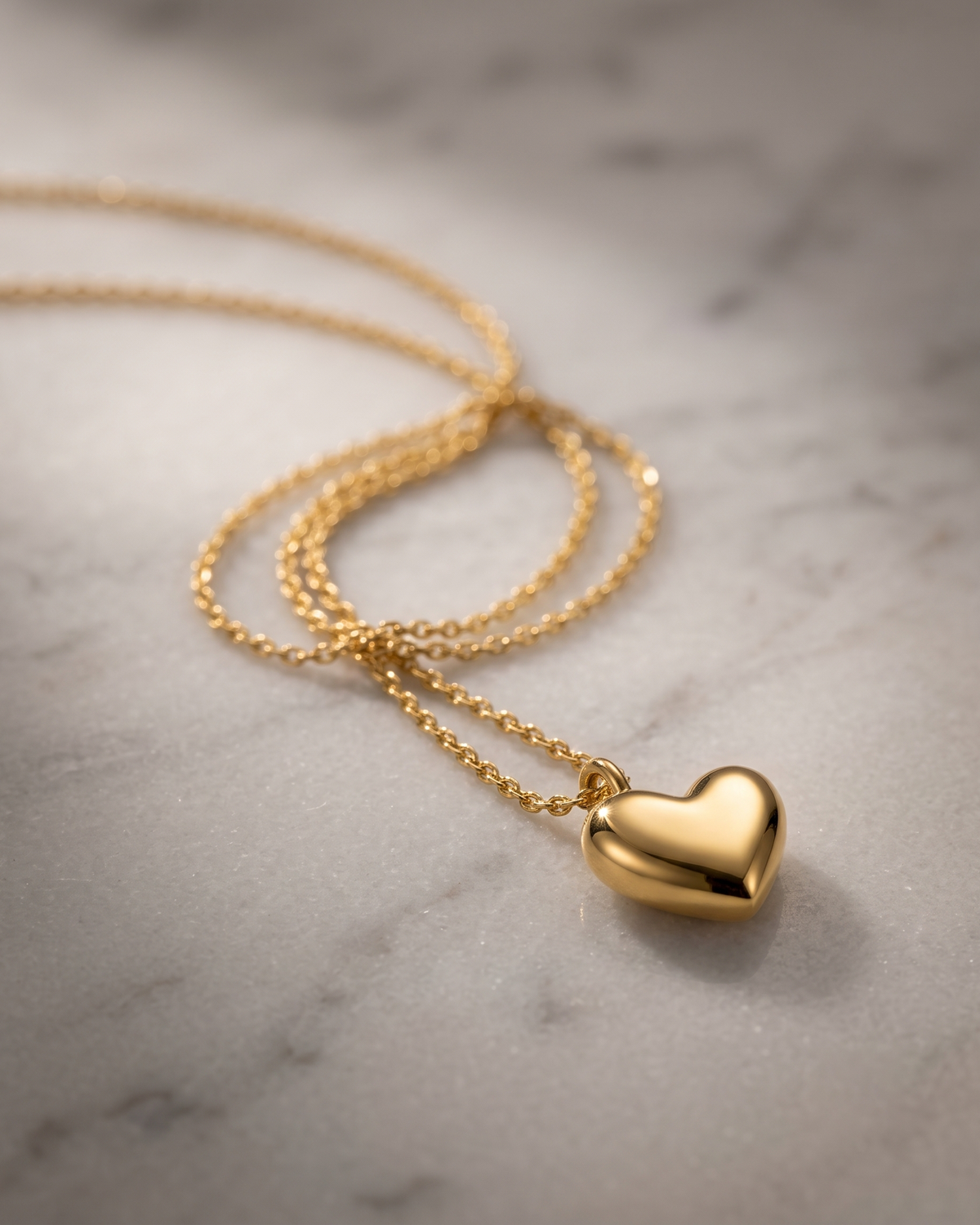 Classic Heart Necklace (Anti Tarnish)