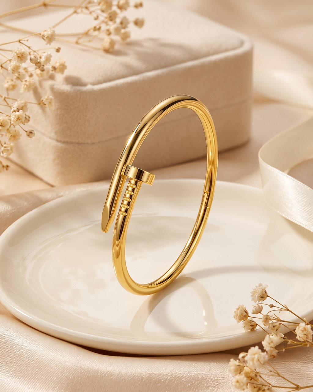 Classic Nail Cuff Bracelet
