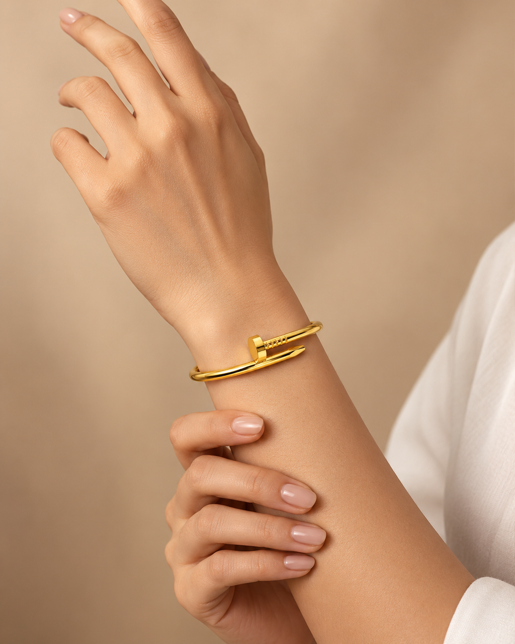 Classic Nail Cuff Bracelet
