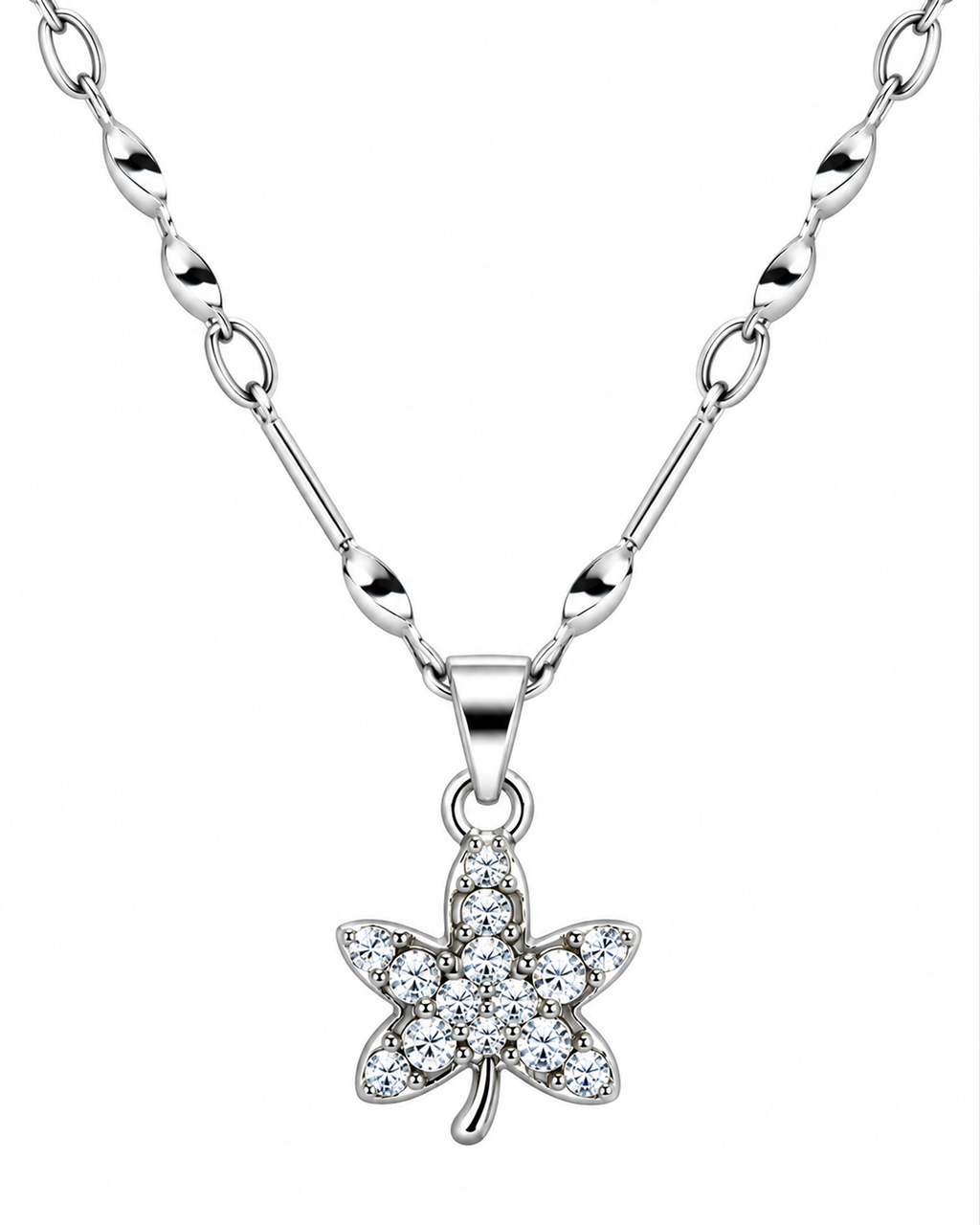 Clover Leaf Necklace (Anti Tarnish)