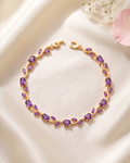 Tulip Amethyst Crystal Bracelet